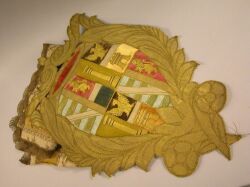 Group of European Embroidered and Beaded Vestments and Assorted Textile Fragments